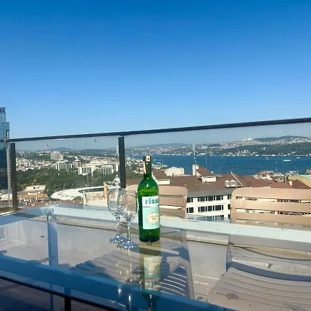 Luxury Penthouse, Sea View&terrace, Ac,lift,taksim