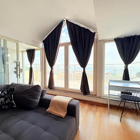 Apartman Luxury Penthouse, Sea View&terrace, Ac,lift,taksim *
