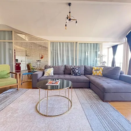 Luxury Penthouse, Sea View&terrace, Ac,lift,taksim Apartman *