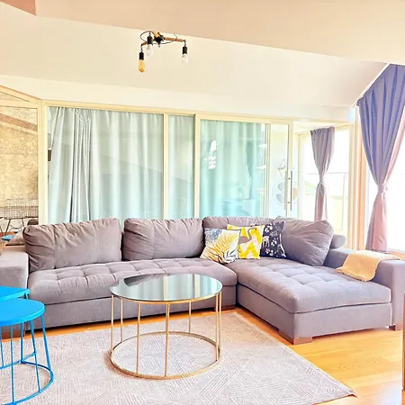 Luxury Penthouse, Sea View&terrace, Ac,lift,taksim * Isztambul